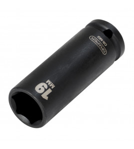 Draper HI-TORQ® Deep Impact Socket, 1/2 Sq. Dr., 19mm