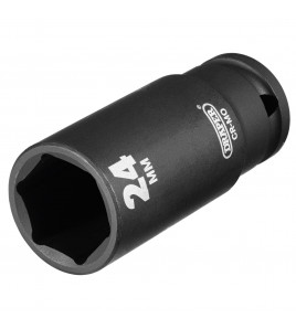 Draper HI-TORQ® Deep Impact Socket, 1/2 Sq. Dr., 24mm