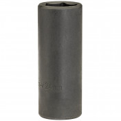 Draper Expert HI-TORQ® Deep Impact Socket, 1/2 Sq. Dr., 24mm