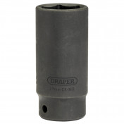 Draper Expert HI-TORQ® Deep Impact Socket, 1/2 Sq. Dr., 27mm