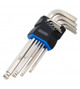 Metric Long Arm Ball End Hex Key Set (9 Piece)