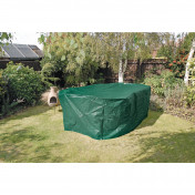 Large Oval Patio Set Cover, 2700 x 2200 x 1000mm