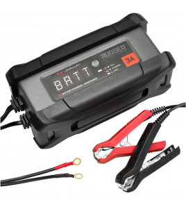 Schumacher® Rugged SPX458, 3A 12V Battery Charger and Maintainer