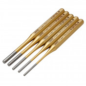 Draper Expert Octagonal Parallel Pin Punch Set (5 Piece)