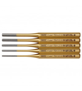 Draper Expert Octagonal Parallel Pin Punch Set (5 Piece)