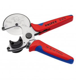 KNIPEX 90 25 25 Pipe Cutter For Composite and Plastic Pipes, 210mm