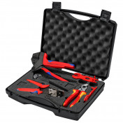 KNIPEX 97 91 04 V02 Tool Case for Photovoltaics for solar cable connectors MC4 (Multi-Contact)
