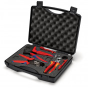 KNIPEX 97 91 04 V02 Tool Case for Photovoltaics for solar cable connectors MC4 (Multi-Contact)