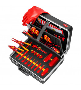 KNIPEX 00 21 05 EV Tool Case Basic E-Mobility , 34 Parts, 410mm