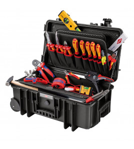 KNIPEX 00 21 33 E Tool Case Robust26 Move Electric, 22 Parts, 550mm