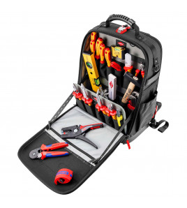 KNIPEX 00 21 50 E Tool Backpack Modular X18 Electric, 22 parts, 530mm