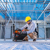 KNIPEX 00 21 50 E Tool Backpack Modular X18 Electric, 22 parts, 530mm