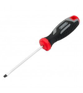 Slotted Soft Grip Screwdriver, SL4 x 100mm