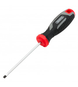 Slotted Parallel Soft Grip Screwdriver, SL4 x 100mm