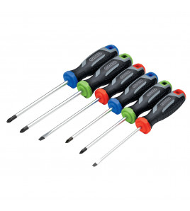 Soft Grip Screwdriver Set (6 Piece)