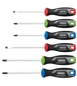 Soft Grip Screwdriver Set (6 Piece)