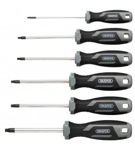 Draper TX-STAR® Soft Grip Screwdriver Set (6 Piece)