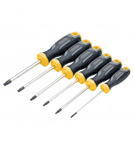 Draper TX-STAR® Tamperproof Soft Grip Screwdriver Set (6 Piece)