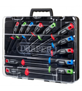 Soft Grip Screwdriver Set (12 Piece)