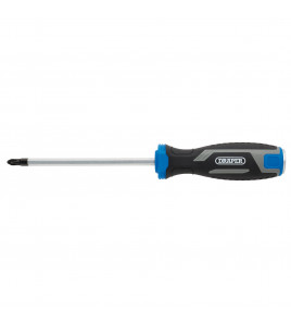 Pound Thru Phillips Soft Grip Screwdriver, PH2 x 125mm