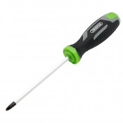 Pound Thru Pozi Soft Grip Screwdriver, PZ2 x 125mm