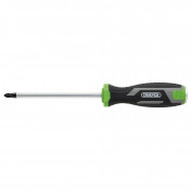 Pound Thru Pozi Soft Grip Screwdriver, PZ2 x 125mm