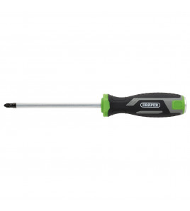 Pound Thru Pozi Soft Grip Screwdriver, PZ2 x 125mm
