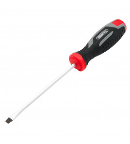Pound Thru Slotted Soft Grip Screwdriver, SL5.5 x 125mm
