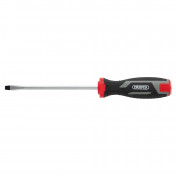 Pound Thru Slotted Soft Grip Screwdriver, SL5.5 x 125mm