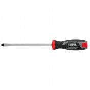 Pound Thru Slotted Soft Grip Screwdriver, SL6.5 x 150mm