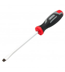 Pound Thru Slotted Soft Grip Screwdriver, SL8 x 150mm