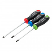 Pound Thru Soft Grip Screwdriver Set (3 Piece)