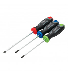 Pound Thru Soft Grip Screwdriver Set (3 Piece)