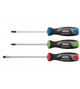 Pound Thru Soft Grip Screwdriver Set (3 Piece)