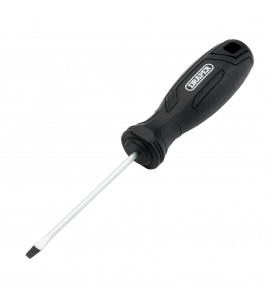 Slotted Hard Grip Screwdriver, 3 x 75mm