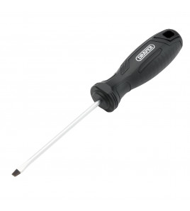 Slotted Hard Grip Screwdriver, 4 x 100mm