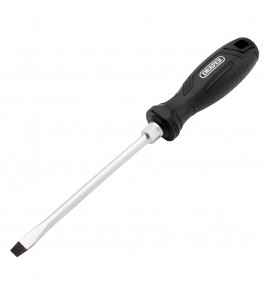 Slotted Hard Grip Screwdriver, 8 x 150mm