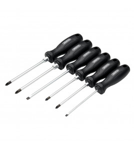 Hard Grip Screwdriver Set (6 Piece)