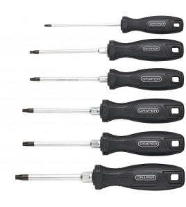 Draper TX-STAR® Hard Grip Screwdriver Set (6 Piece)