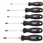 Draper TX-STAR® Tamperproof Hard Grip Screwdriver Set (6 Piece)