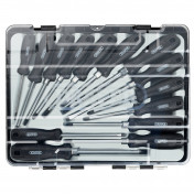 Hard Grip Screwdriver Set with Draper TX-STAR® (14 Piece)