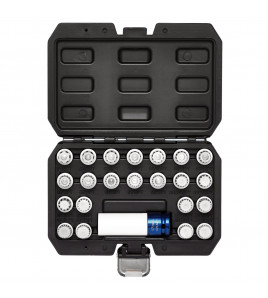 VAG Locking Wheel Socket Set (23 Piece)