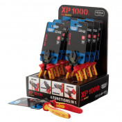 XP1000® Counter Top Display of VDE 160mm 4-in-1 Combination Cutters (10 Piece)