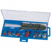 5 Way Crimping Tool & Terminal Kit, 240mm