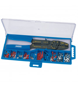 5 Way Crimping Tool & Terminal Kit, 240mm