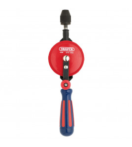 Chuck Double Pinion Hand Drill, 8mm/5/16