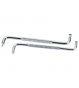 Plain Slot and PZ Type Angled Screwdriver Set (2 Piece)