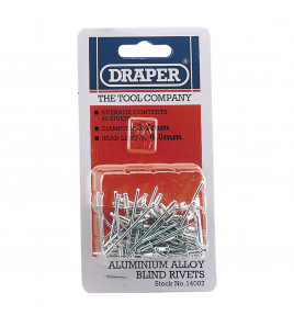 Blind Rivets, 3.2 x 5.2mm (50 Piece)