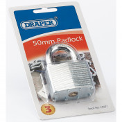 Laminated Steel Padlock, 50 x 31mm