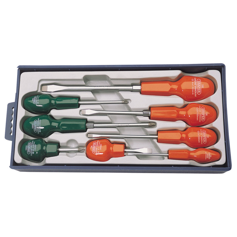 Cabinet Pattern Screwdriver Set (8 Piece) - Discontinued